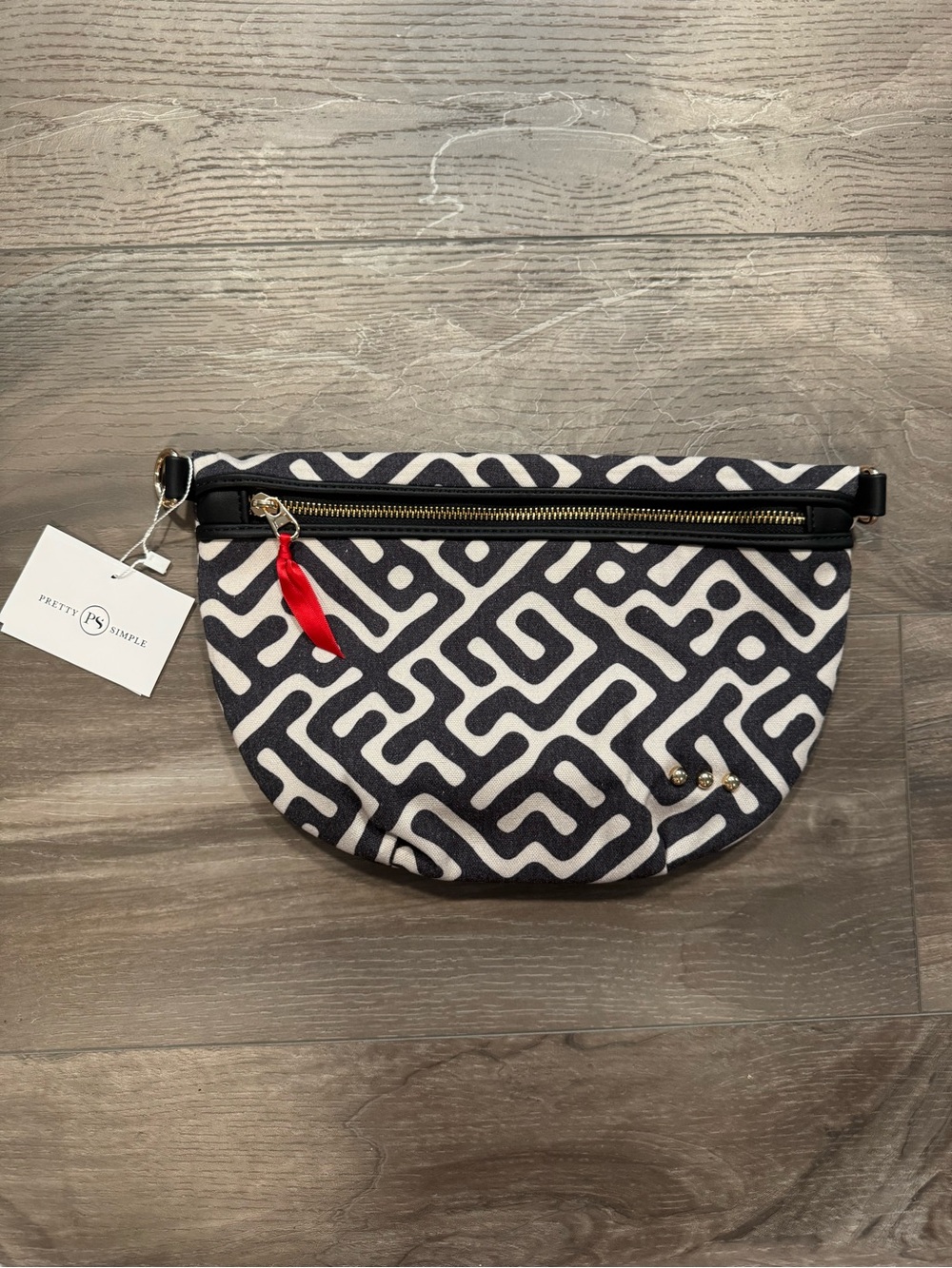 Pretty Simple Callahan Canvas Printed Bum Bag NEW - Picture 2 of 5